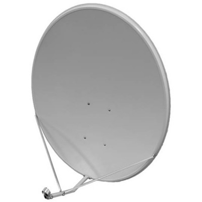 Спутниковая антенна Супрал 90 см. Офсетная спутниковая антенна со стальным рефлектором и двойным антикоррозийным покрытием с азимутально-угломестным типом подвески.
