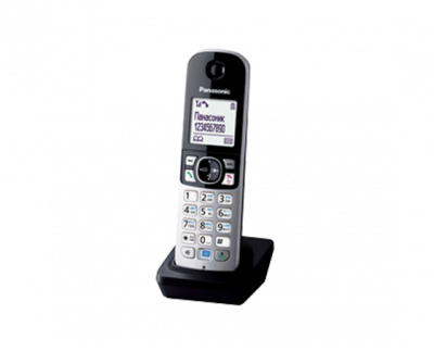 Panasonic KX-TGA681RUB Дополнительная трубка к DECT телефонам:KX-TG8611KX-TG8621KX-TG8612
