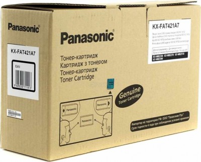 KX-FAT421A7 тонер-картридж оригинальный Panasonic Panasonic KX-FAT421A7 тонер-картридж для многофункционального устройства Panasonic KX-MB2(series)